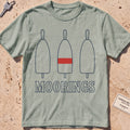 bay heavyweight tee with three mooring buoys and "Moorings" text.