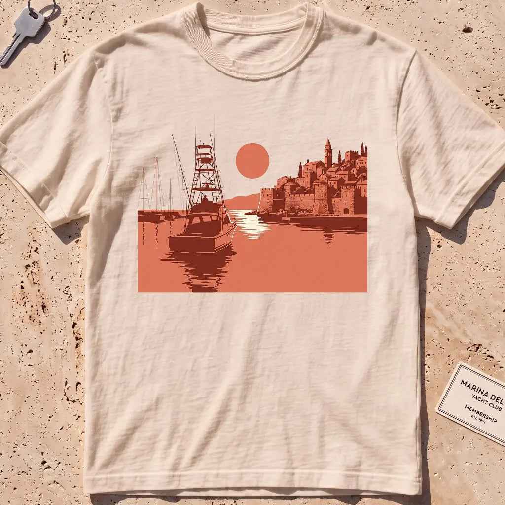 Harbor Sundown Mediterranean T-shirt