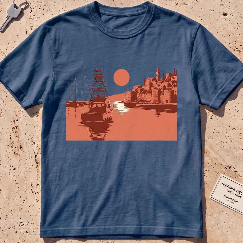 Harbor Sundown Mediterranean T-shirt