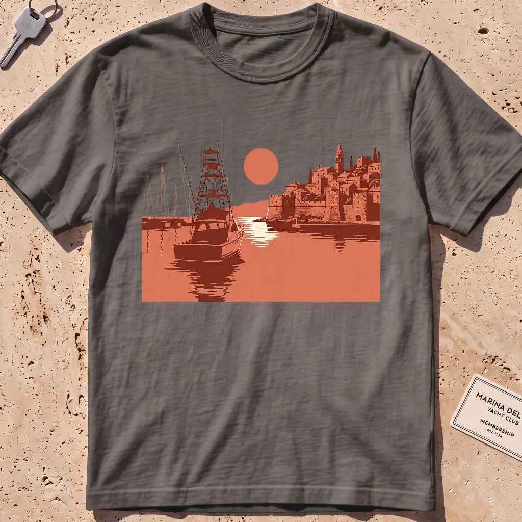 Harbor Sundown Mediterranean T-shirt