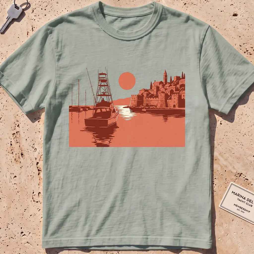 Harbor Sundown Mediterranean T-shirt